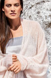 Lana Grossa VLEERMUISVEST IN TRICOTSTEEK Silkhair