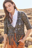 Lana Grossa VEST IN AJOURPATROON Linarte Color