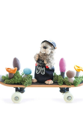 PADDENSTOELEN IN VASTEN GEHAAKT Cool Wool van Lana Grossa