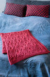 Lana Grossa PLAID IN KABEL-AJOURPATROON Alta Moda Cashmere 16