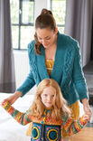 Lana Grossa VEST MET KABELSTREPEN EN GERSTEKORREL Alta Moda Cashmere 16