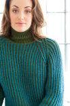 Lana Grossa RAGLANTRUI IN TWEEKLEURIG PATENTPATROON ALta Moda Alpaca