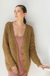 Lana Grossa VEST IN GEKRUIST HEFSTEKENPATROON Alta Moda Alpaca