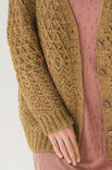 Lana Grossa VEST IN GEKRUIST HEFSTEKENPATROON Alta Moda Alpaca