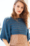 Lana Grossa SCHOUDERWARMER IN AJOURPATROON Ecopuno