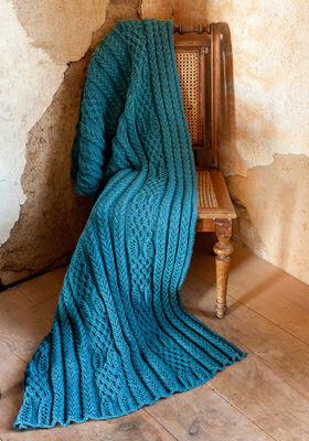 PLAID IN ARANPATROON Alta Moda Cashmere 16 van Lana Grossa