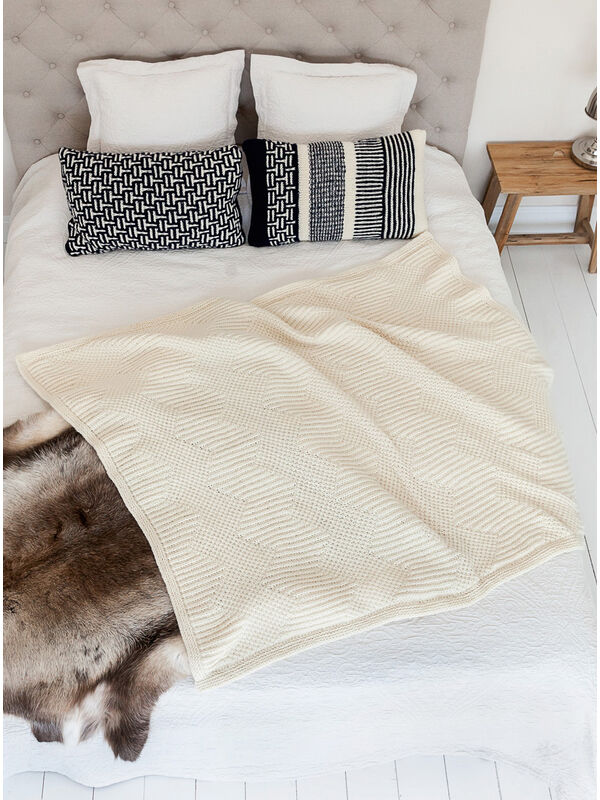 Lana Grossa PLAID IN ZIGZAGPATROON Alta Moda Cashmere 16