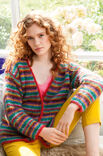 Lana Grossa GESTREEPT VEST IN TRICOTSTEEK Brigitte No. 3