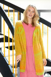 Lana Grossa VEST IN BOORDSTEEKSTRUCTUURPATROON Silkhair