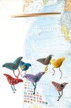 Lana Grossa MOBILE MET GEHAAKTE VOGELTJES Cool Wool Big