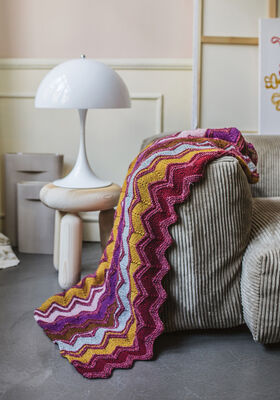 ZIGZAGDEKEN Cool Merino van Lana Grossa