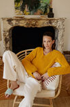 Lana Grossa VILTEN SLIPPERS IN RIBBELPATROON Feltro