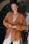 Lana Grossa VEST IN PATRONENMIX MET GERSTEKORREL Alpaka Merino 100