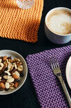 Lana Grossa VIER PLACEMATS IN RIBBELPATROON The Tube