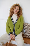 Lana Grossa VEST IN STRUCTUURPATROON Brigitte No. 2