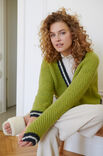 Lana Grossa VEST IN STRUCTUURPATROON Brigitte No. 2