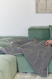 Lana Grossa GESTREEPTE PLAID IN RIBBELPATROON Alta Moda Alpaca