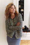 Lana Grossa VEST IN ZIGZAGPATROON Brigitte No. 2