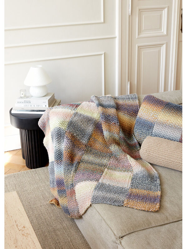 Lana Grossa GERUITE PLAID IN GERSTEKORRELPATROON Merino Twister