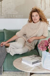 Lana Grossa LONGTRUI MET TURTLENECKBOORD Lala Berlin Lovely Cotton