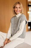 Lana Grossa VESTJE IN HALVE PATENT Lala Berlin Lovely Cotton