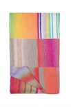 Lana Grossa PLAID IN STREPEN EN RUITPATROON Gomitolo Magico & Gomitolo Versione & Gomitolo Arte & Gomitolo Fusione