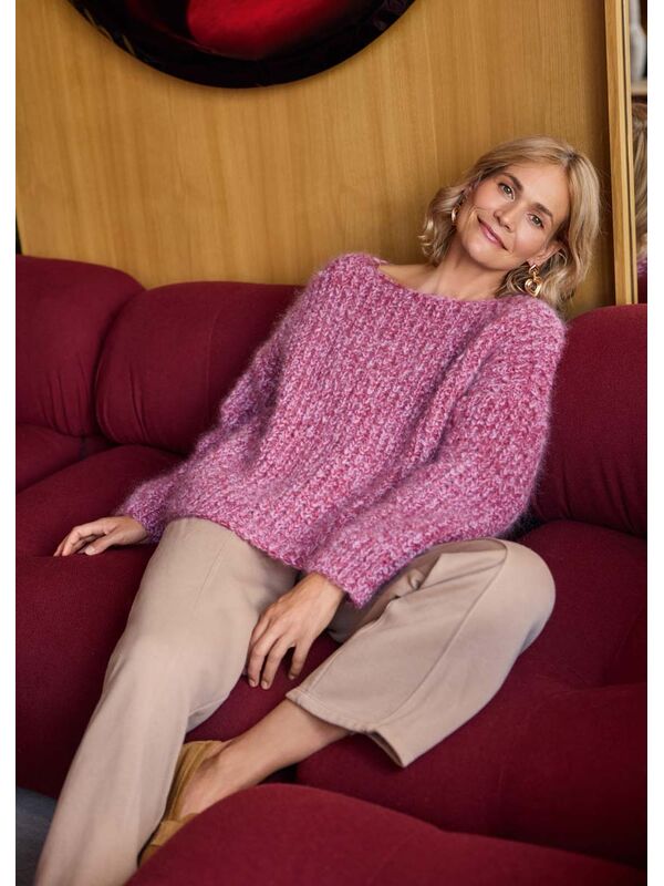 Lana Grossa TRUI IN HALF PATENTPATROON Mohair Moda