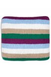 Lana Grossa GESTREEPTE KUSSENHOES IN TRICOTSTEEK Ecopuno Chunky