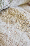 Lana Grossa GESTREEPTE DEKEN MET FRANJES Winter Softness, Basta, Cosmo & Orsetto