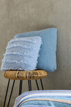 Lana Grossa KUSSENHOES IN TRICOTSTEEK MET HOTELSLUITING Ecopuno Chunky