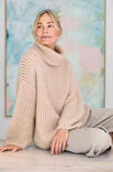 Lana Grossa COLTRUI IN STRUCTUURPATROON Nebbia & Silkhair
