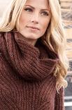 Lana Grossa TRUI IN PATENTKABELPATROON Alta Moda Alpaca/Splendid