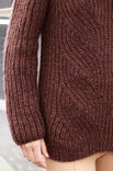 Lana Grossa TRUI IN PATENTKABELPATROON Alta Moda Alpaca/Splendid