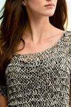 Lana Grossa TRUI IN RIBBELPATROON MET 4 DRAADJES Aria