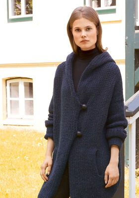 VEST MET INGEZETTE ZAKKEN Alta Moda Cashmere 16 van Lana Grossa
