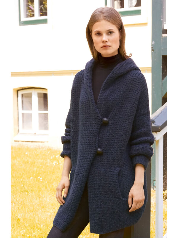 Lana Grossa VEST MET INGEZETTE ZAKKEN Alta Moda Cashmere 16