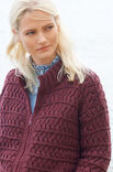 Lana Grossa VEST IN PATROON MET GEKRUISTE LANGGETROKKEN STEKEN Alta Moda Cashmere 16