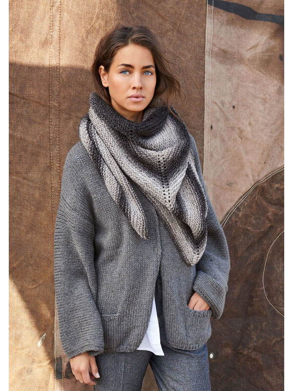 Lana Grossa VEST MET OPGENAAIDE ZAKKEN Alta Moda Cashmere 16