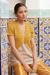 Lana Grossa BOLERO IN GAATJESPATROON Linarte