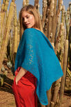 Lana Grossa SCHOUDERDOEK MET AJOURPATROON Silkhair