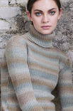 Lana Grossa TRUI IN HALVE PATENTSTEEK Cashmere 16 Fine Dégradé