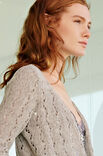 Lana Grossa VEST IN ZIGZAGAJOURPATROON Ecopuno