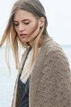Lana Grossa CAPE-VEST IN VLINDERPATROON