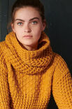 Lana Grossa TRUI IN WEEFSTRUCTUURPATROON Lala Berlin Lovely Cotton