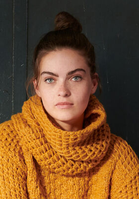 LOOP IN WEEFSTRUCTUURPATROON Lala Berlin Lovely Cotton van Lana Grossa