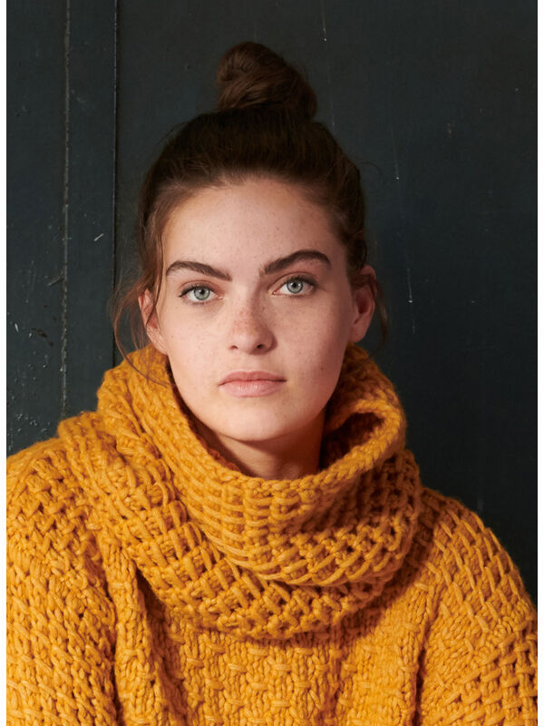 Lana Grossa LOOP IN WEEFSTRUCTUURPATROON Lala Berlin Lovely Cotton