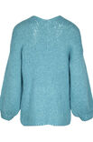 Lana Grossa VEST IN TRICOTSTEEK MET BALLONMOUWEN Lala Berlin Lovely Cotton