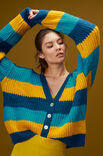 Lana Grossa VEST IN HALVE PATENTSTEEK Brigitte No. 2