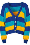 Lana Grossa VEST IN HALVE PATENTSTEEK Brigitte No. 2