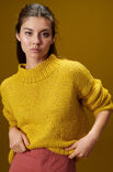 Lana Grossa TRUI MET GERSTKORREL/BOORDSTEEKBOORD Lala Berlin Lovely Cotton & Brillino